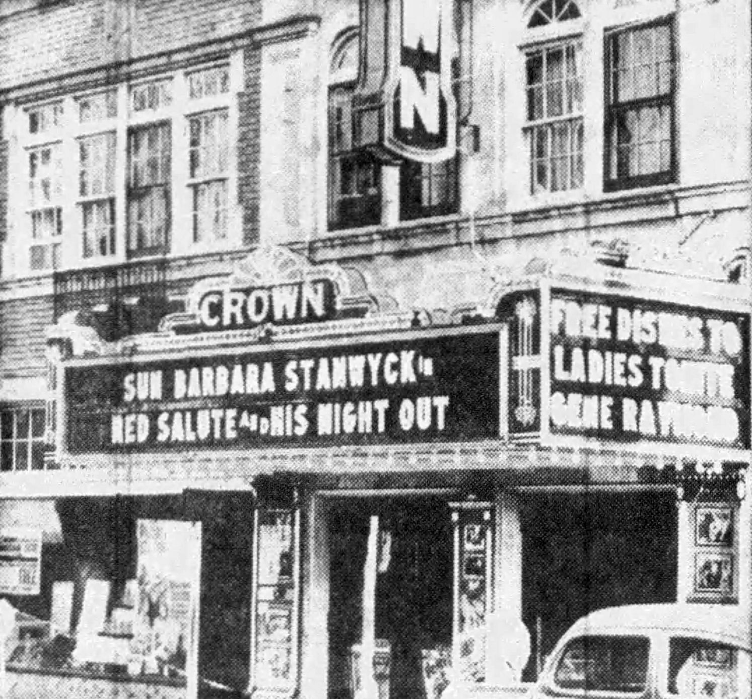 Crown Theatre, circa 1935
